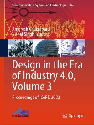cover image of Design in the Era of Industry 4.0, Volume 3